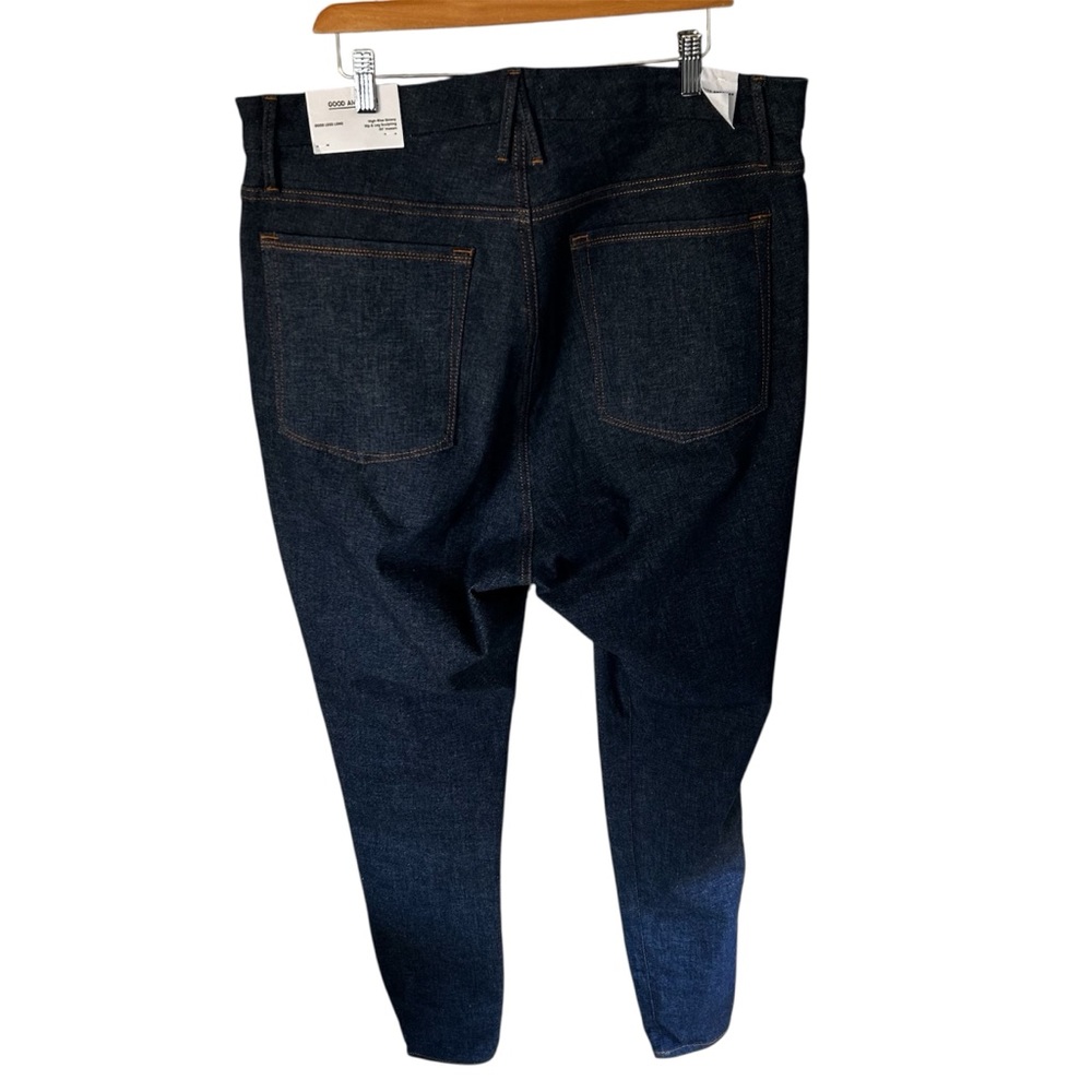 NEW Good American Good Legs Long Jeans Blue Size 20 Skinny Calik Denim Tall - Picture 5 of 16